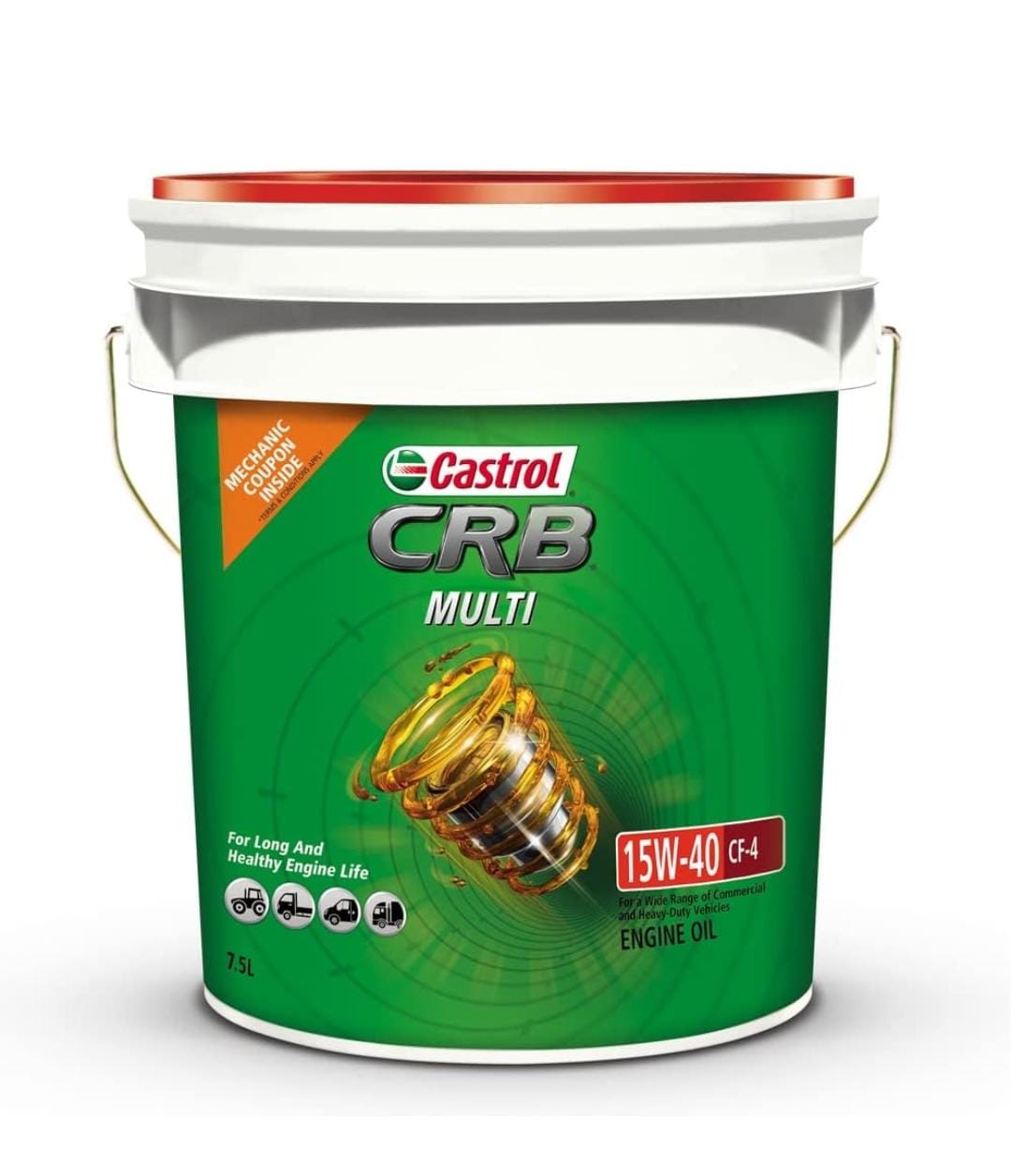 Castrol CRB MULTI 15W-40 CF-4 Multi-Purpose Heavy Duty Diesel Engine Oil