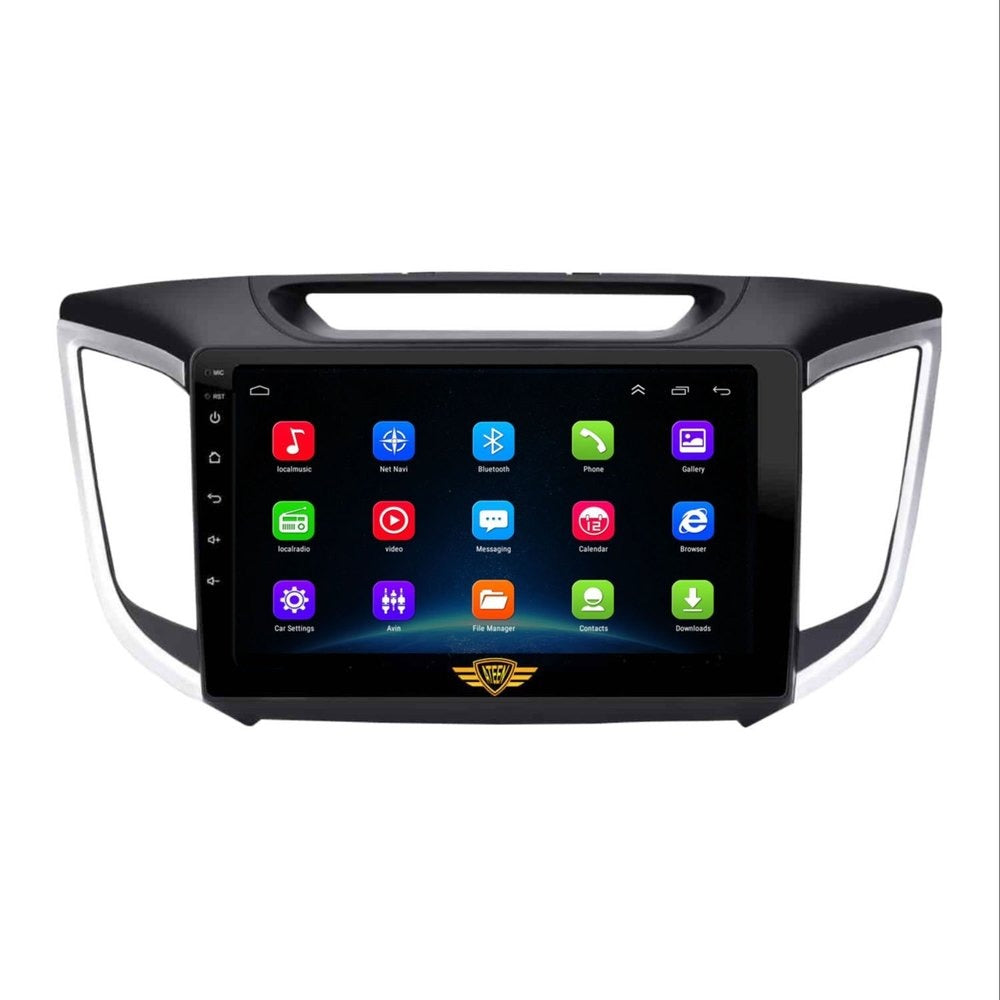 Ateen Hyundai Creta (1GB/16GB) Car Android Player/Stereo, Screen Size: 9 Inch