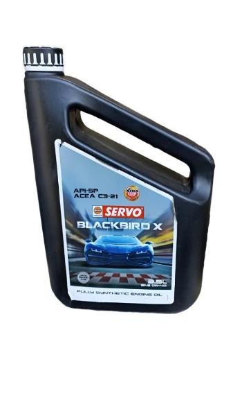 Servo Blackbird X 0W40 Engine Oil, 3.5 Litres, for Diesel and Petrol Engines