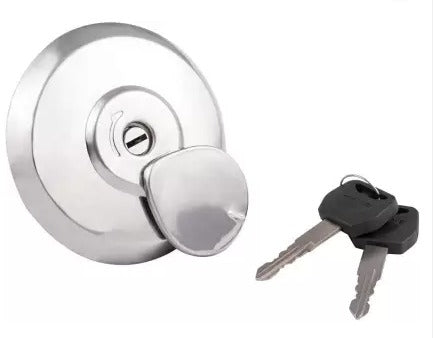 Petrol Tank Lock Compatible With Honda Unicorn / Twister / Shine / Dream Yuga / Honda CB Shine Key Switch Lock  (Silver)