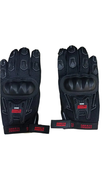 STUDDS SMG 2 Full-Finger Riding Gloves  (Black)