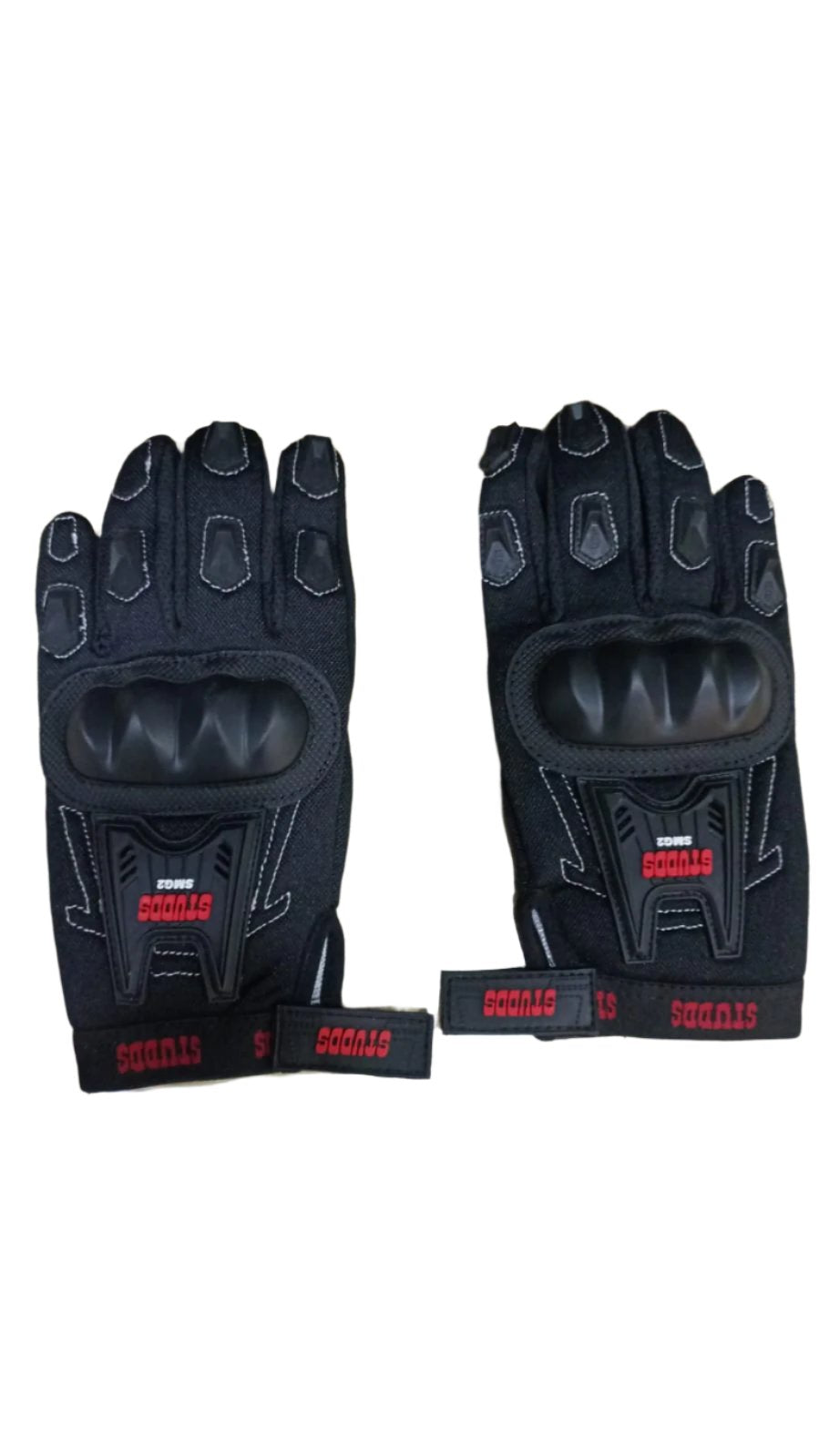 STUDDS SMG 2 Full-Finger Riding Gloves  (Black)