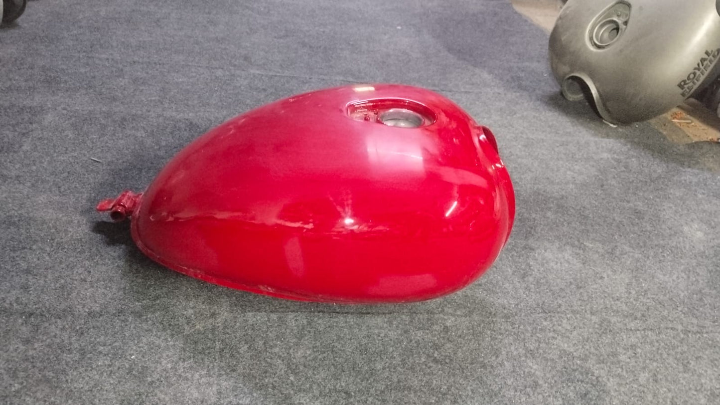 Royal Enfield Classic 350cc Reborn Petrol Fuel Tank  /  Red