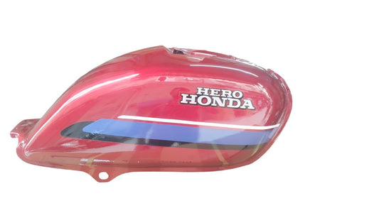 HERO HONDA SPLENDER PETROL TANK ( Red / Old Model )