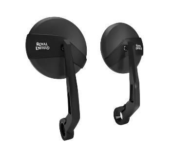 Manual Rear View Mirror For Royal Enfield Universal For Bike  (Left, Right)