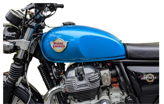 Royal Enfield Fuel Tank - Interceptor 650 - Ventura Blue