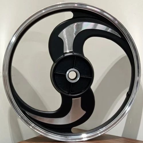 Fit for Hero Splender Bike Alloy Wheel, 18 Inch(1set)