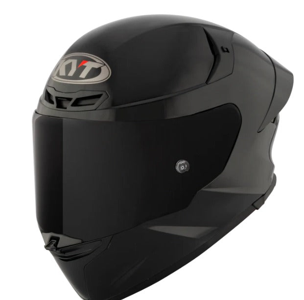 KYT TT-REVO PLAIN HELMET (Gloss Black)
