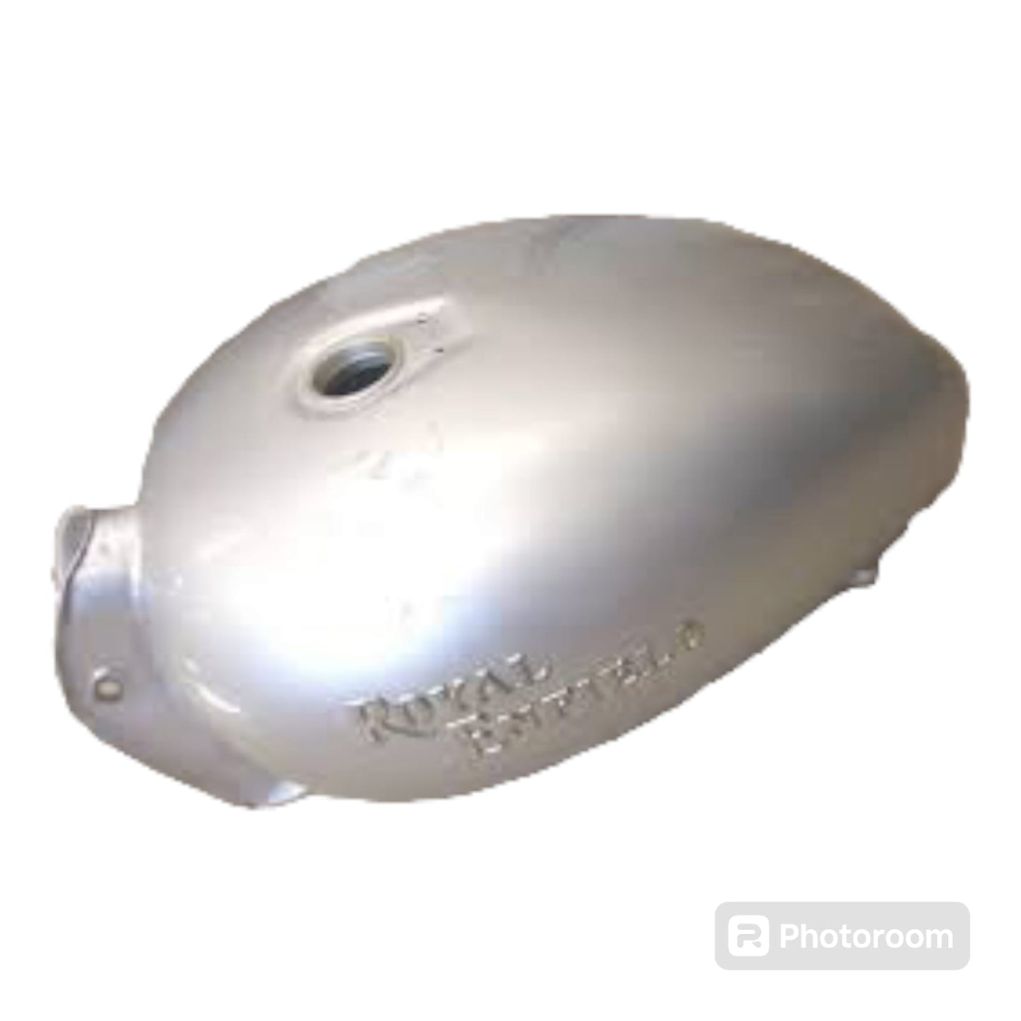 Petrol/ Fuel Tank With Sticker For Royal Enfield Electra (OEM) (Silver)