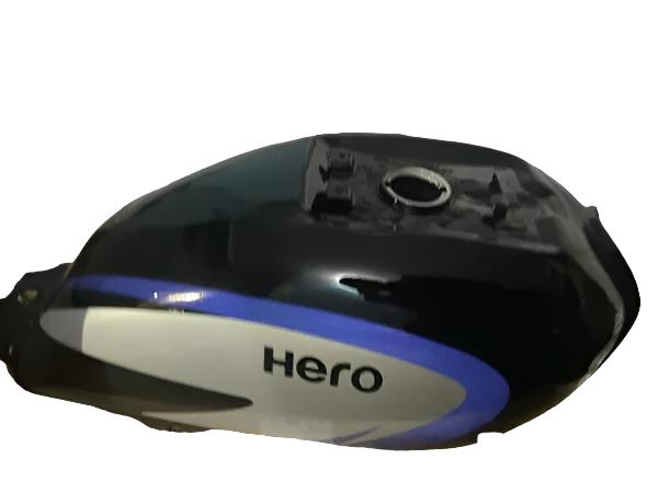 Steel Hero Splendor Petrol Tank ( Black )