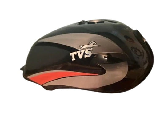 TVS Petrol Tank (White & Black)