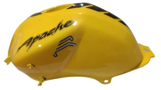 TVS Apache Petrol 160/180  Fuel Tank (Yellow)