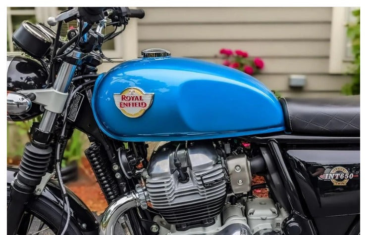 Royal Enfield Fuel Tank - Interceptor 650 - Ventura Blue