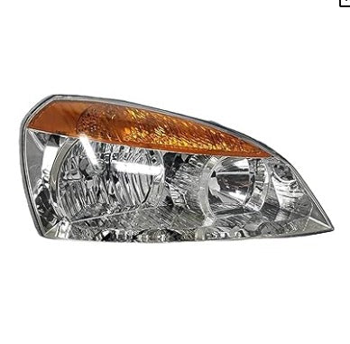 Headlight assembly for Tata Indigo CS (Right/Driver Side) YELLOW ( WITHOUT ADJUSTABLE MOTOR)