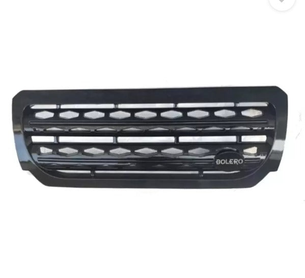 SNTP Range Rover Style Front Grille For Mahindra Bolero Type3 (2011-2019)Black Mahindra Bolero Range Rover Front Grill For (2011-2019) Model Car Grill Cover  (Plastic Mahindra Bolero)