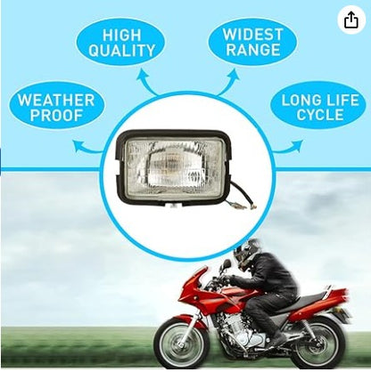 UNO Minda HL-5143M HEAD LIGHT ASSEMBLY FOR HERO SPLENDOR