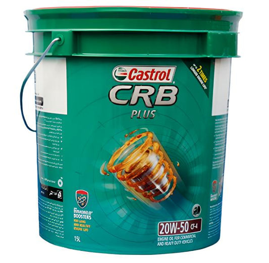 Castrol CRB PLUS 15W-40 CI-4 Plus Diesel Engine Oil for Tractors and Agricultural Equipments