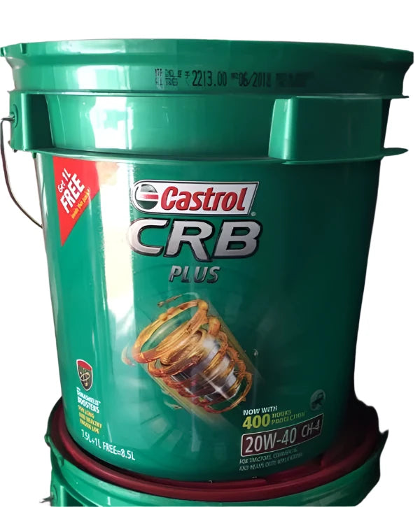 Castrol CRB PLUS 15W-40 CI-4 Plus Diesel Engine Oil for Tractors and Agricultural Equipments