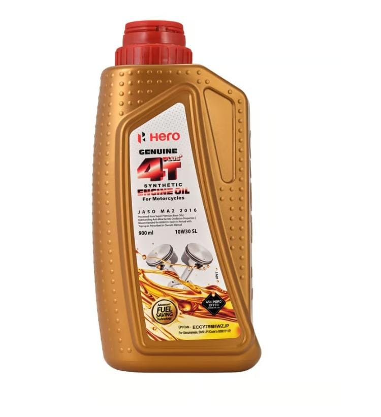 Hero 10W-30 Mineral Engine Oil for Motorbike – 900ml