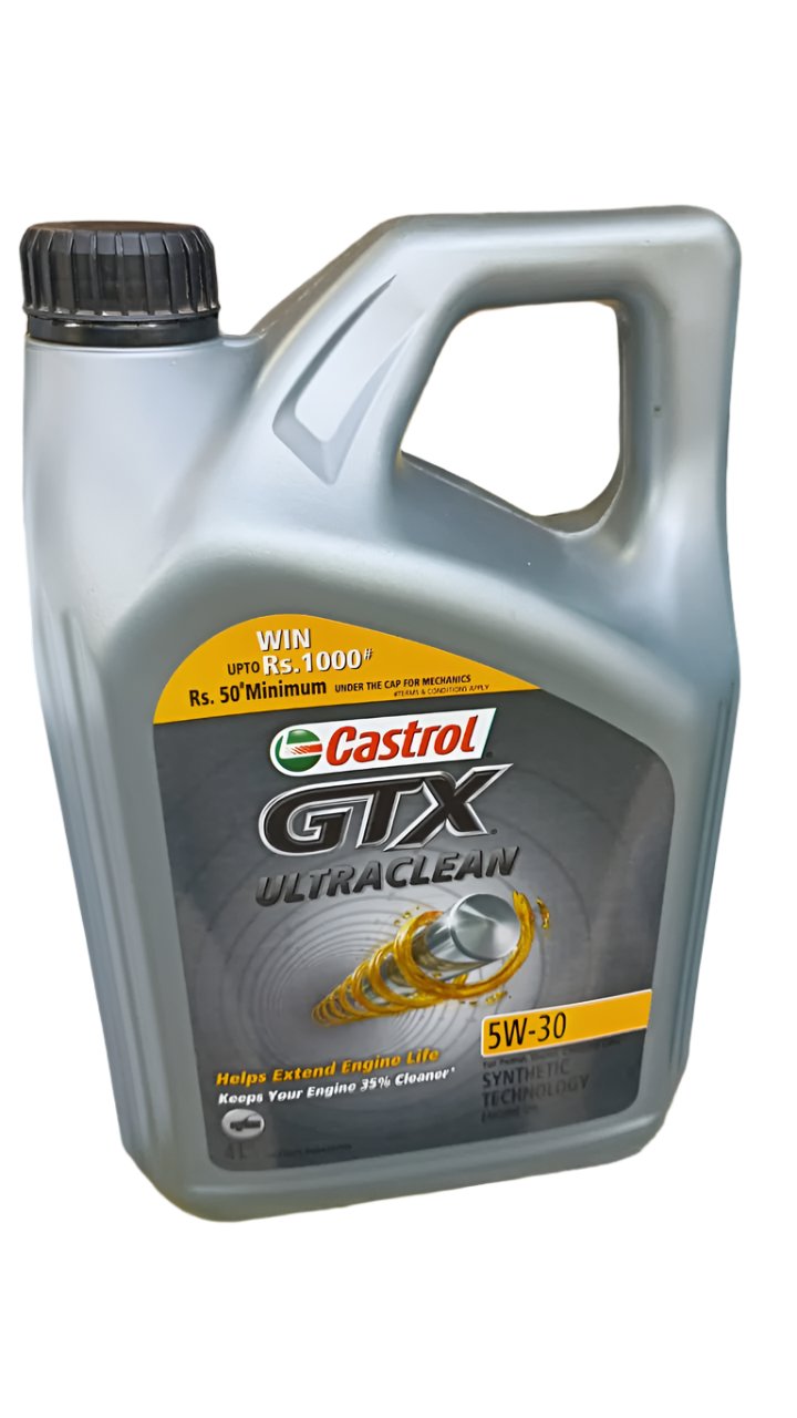 Castrol GTX Ultraclean 5W-30 Synthetic Technology Engine Oil 3.5 L Compatible