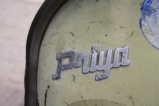 Vespa Bajaj Priya monogram