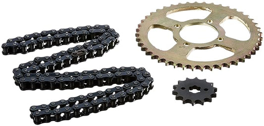 SEECO SE-9351S Motorcycle and Bike Heavy Duty Chain Sprocket Kit/Chain Set for Bajaj Pulsar DTSI A/W 200cc (SIZE-36T 14T 104L)