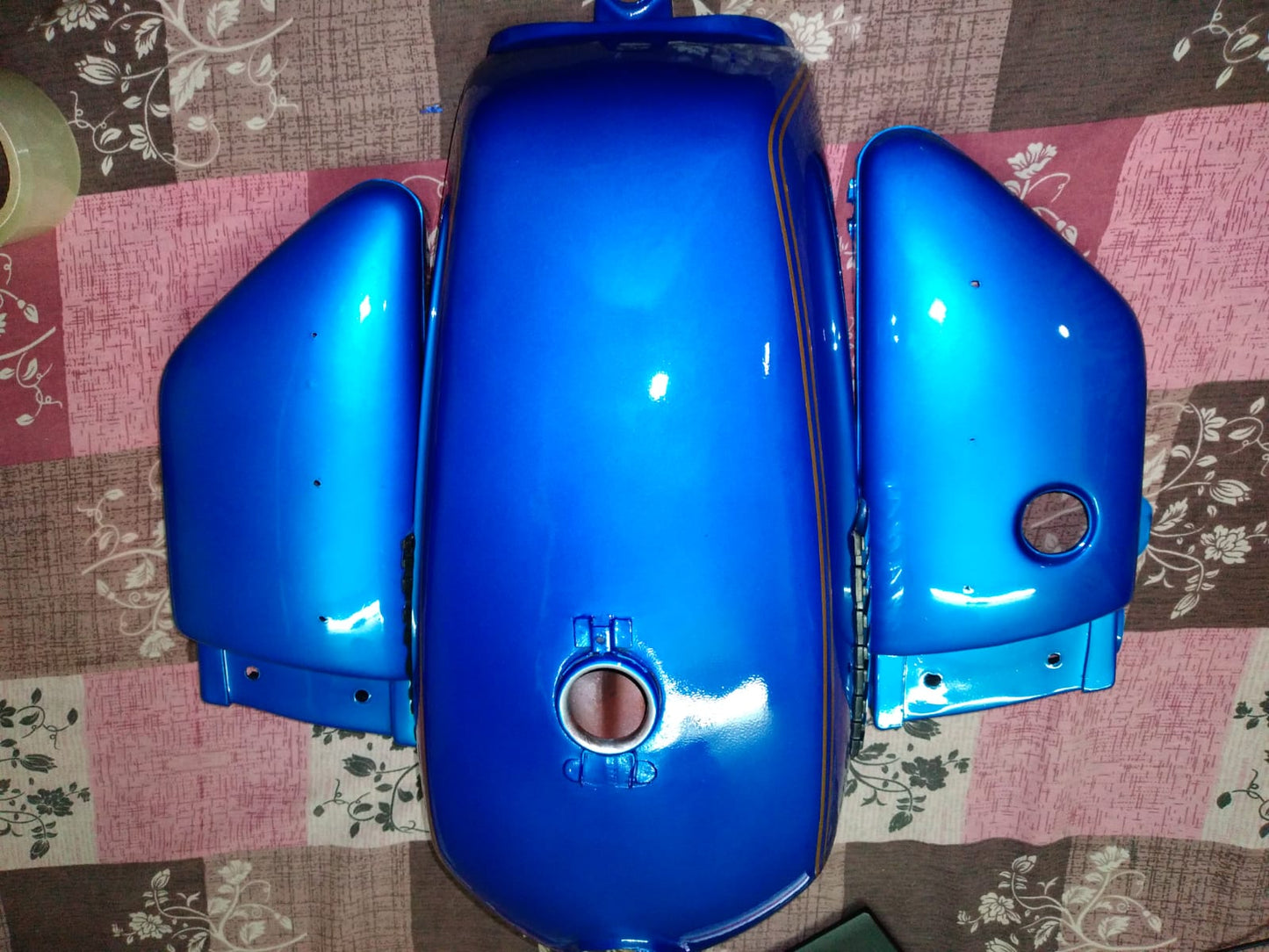 YAMAHA Blue Petrol Tank ( Blue )