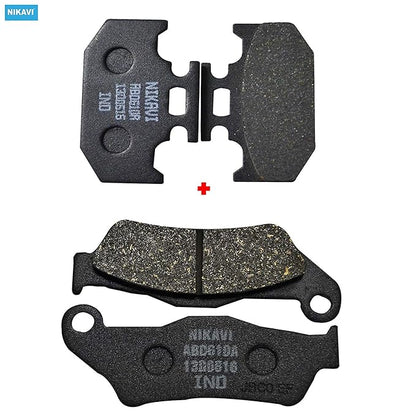 Yamaha NIKAVI DP1 - DP25 Front&Rear - Combo Brake Disc Pads Compatible for Yamaha FZ25 / FZ(New Models)