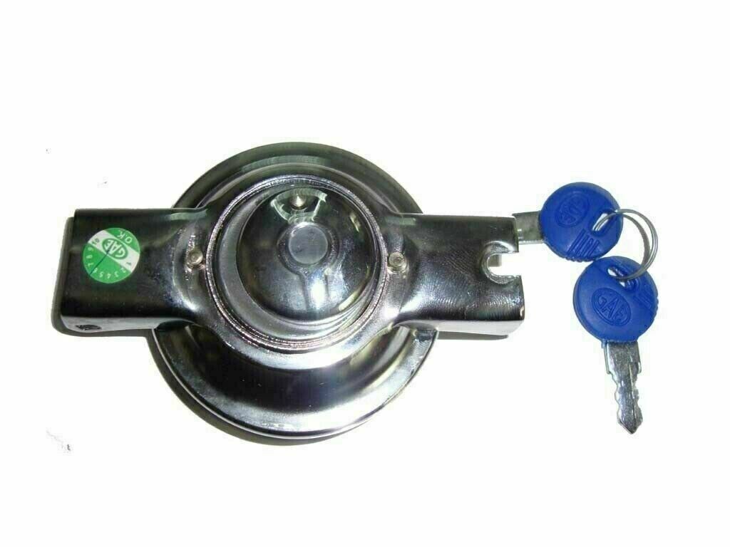 VESPA FUEL PETROL TANK CAP WITH LOCK & 2 KEYS SET