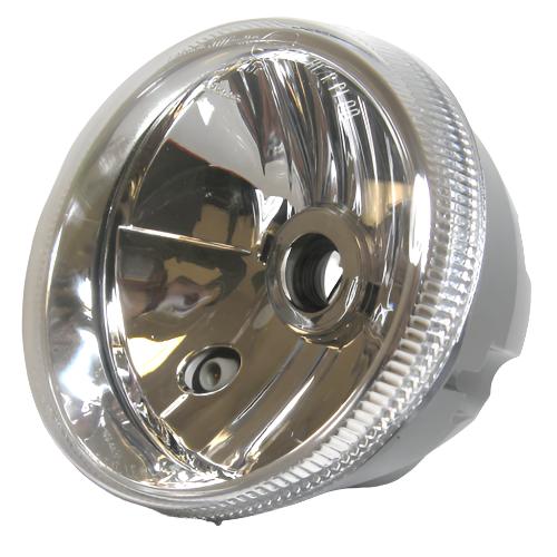 VESPA HEADLIGHT ASSEMBLY WITH REAL GLASS