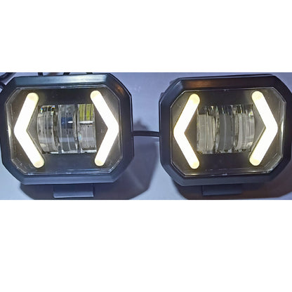 3 Projector With Indicator Fog Light