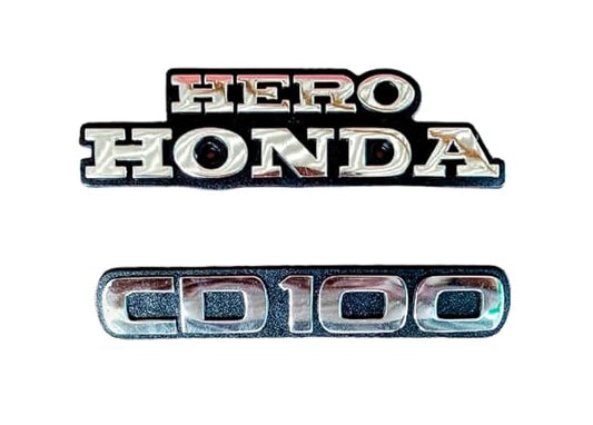 Stix Monogram Emblem Badge Made for Honda cd100