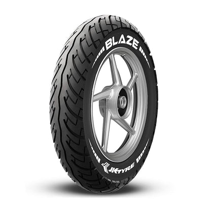 JK Tyre Blaze BA21 90/90 -12 Tubeless Bike Tyre, Rear