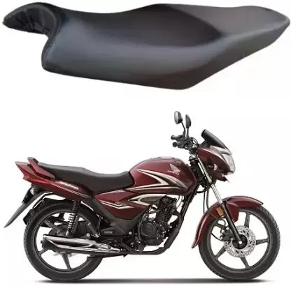 DSAMI CB Shine Rebel Red Metallic Single Bike Seat Cover For Honda NA