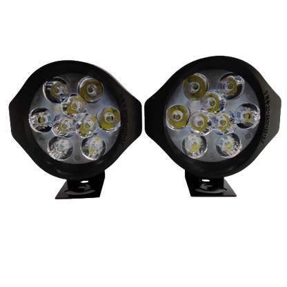 45 Watt 9 LED Round Fog Light