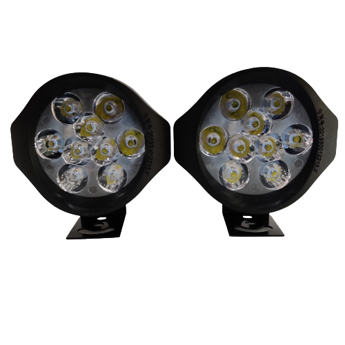 45 Watt 9 LED Round Fog Light