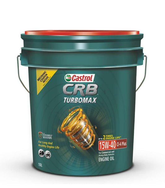 Castrol CRB TURBOMAX 15W-40 CI-4 PLUS Diesel Engine Oil - 10 L