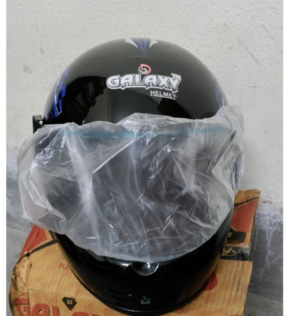 GALAXY Great ( isi approved ) Motorbike Helmet  (Black)
