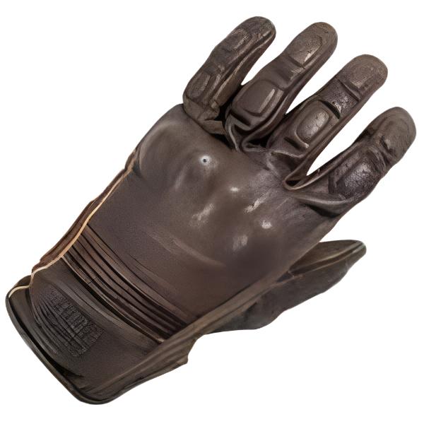 Genuine Leather Gloves Riding Gloves  (Black)