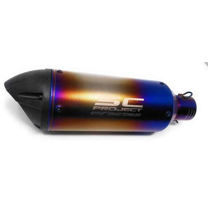 RA Accessories Blue SC Project Mini3 Silencer Exhaust for Hero Xtreme Sports