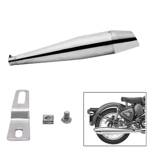 Dolphin High Performance Bike Exhaust Silencer