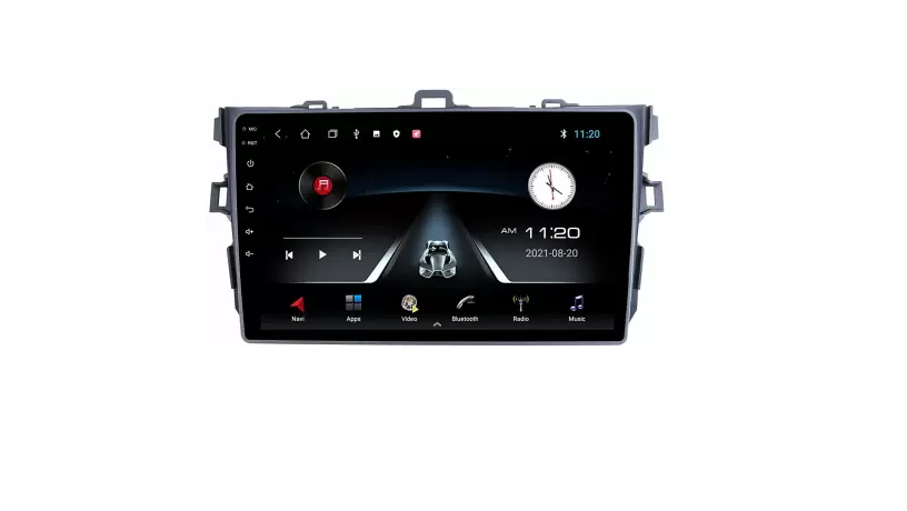 Modrive Toyota Etios/Liva Android Player - Modorwy 9 Inch Android System for Toyota Etios Liva 2/32GB,HD Car Camera,Frame & Socket Car Stereo  (Double Din)