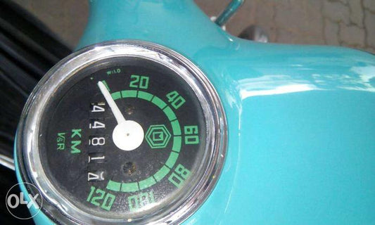 Vespa Bajaj priya speedometer