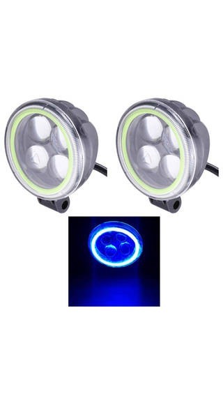 4 LED Bike Round Aux Fog Light for Bike