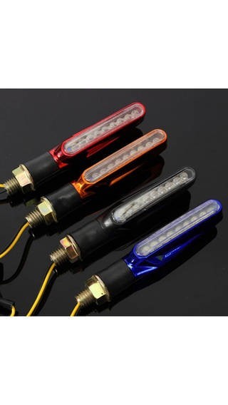 9LED Universal Motorcycle Turn Signal Lamp Indicator(2pcs)