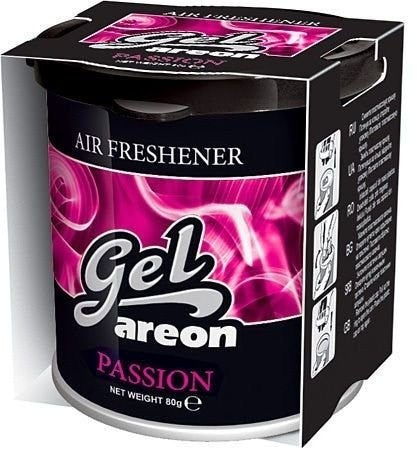 AREON Car, Home Passion Gel Based Perfume Freshener, 80g