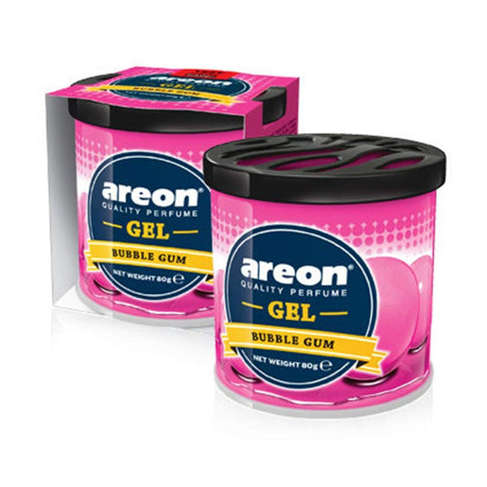 Areon GCK10 Bubble Gum Gel Air Freshener for Car(80g)