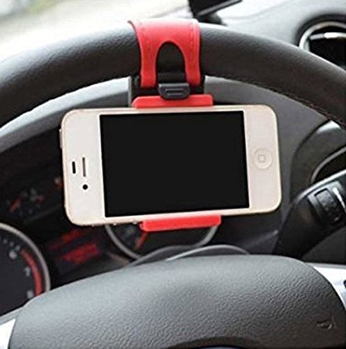 VP1 Car Steering Wheel Mobile Holder (Black)