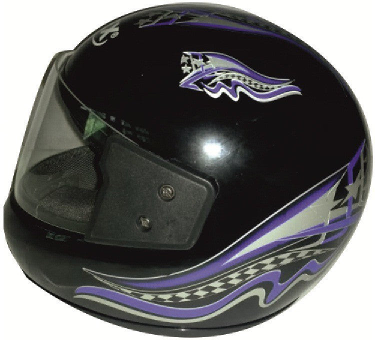 Apex FULL FACE HELMET BLACK BLUE 2