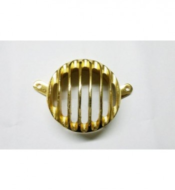 HEAD LIGHT HEAVY GRILL AND INDICATOR GRILL AND TAIL LIGHT GOLD FOR ROYAL ENFIELD CLASSIC(8PCS)